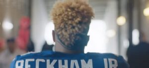Odell Beckham Jr. é novo garoto-propaganda de marca de shampoo