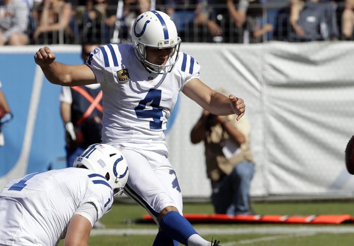 Adam Vinatieri quebra recorde da NFL de field goals consecutivos convertidos