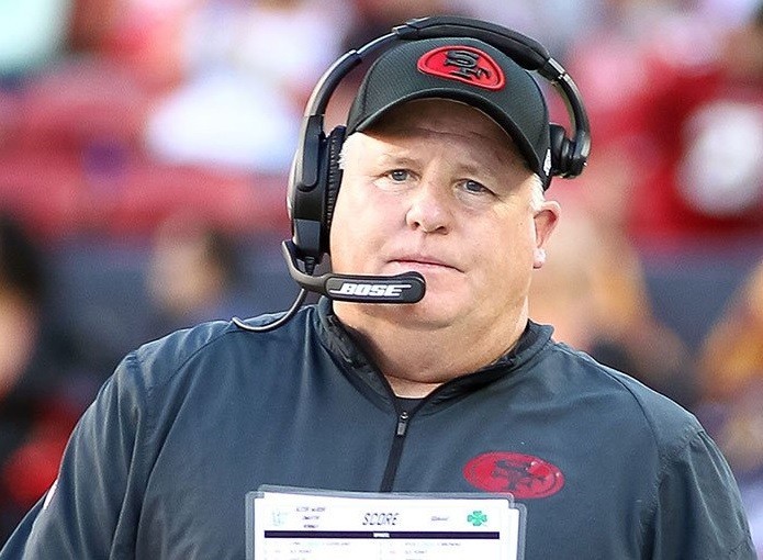 Chip Kelly, técnico do San Francisco 49ers