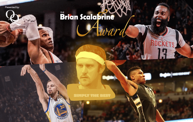 Scalabrinão Westbrook Giannis Curry Harden