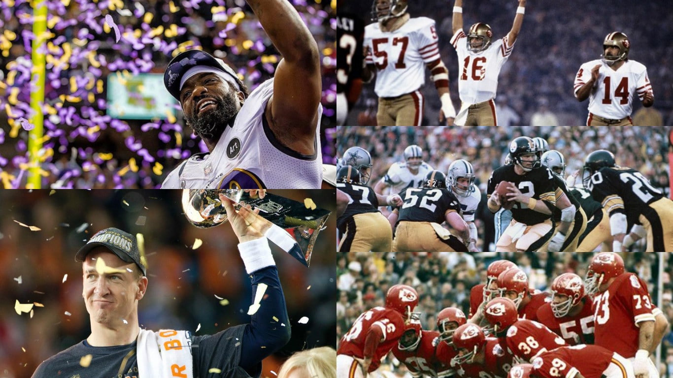 Redzone: veja o que aconteceu do Super Bowl I ao LI