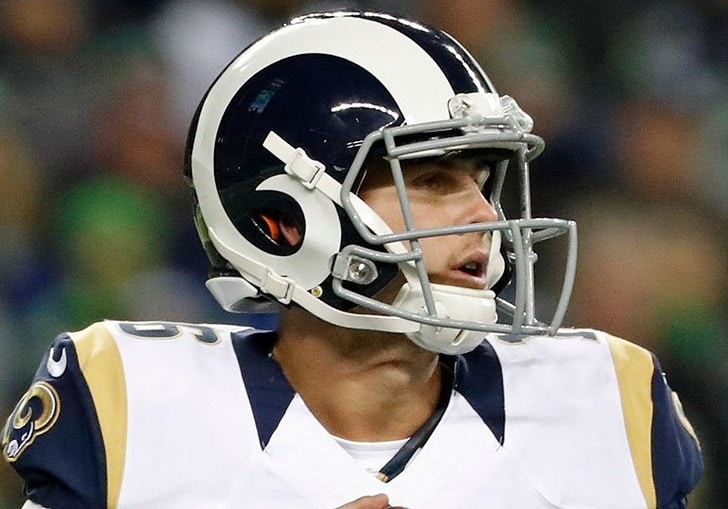 Novo capacete do Los Angeles Rams