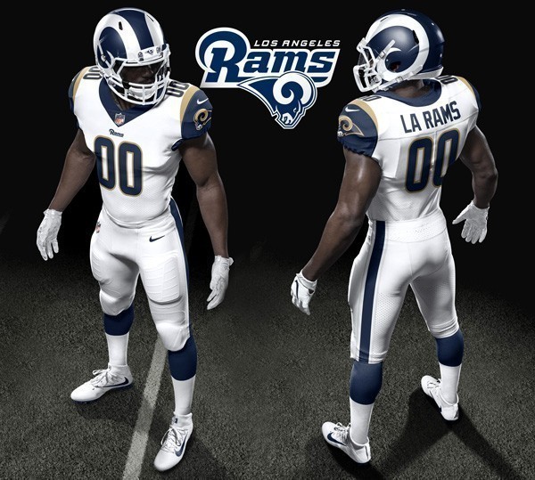 Novo uniforme dos Rams