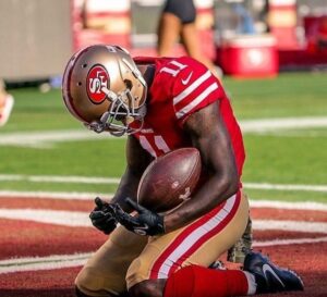 Marquise Goodwin fala sobre perda de filho no parto e agradece apoio