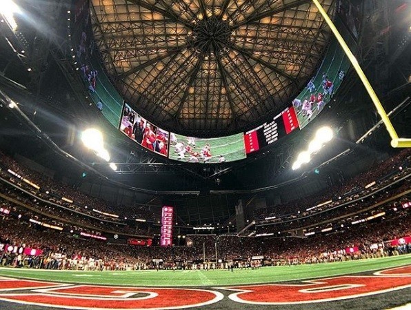 Mercedes-Benz Stadium, estádio do Atlanta Falcons