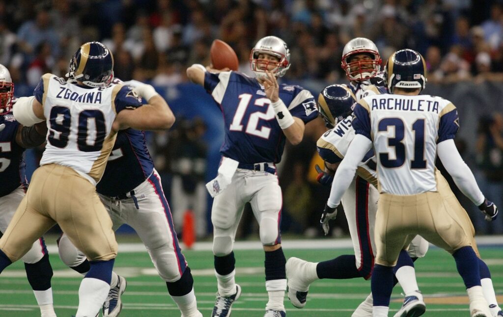 Tom Brady Rams Patriots Super Bowl