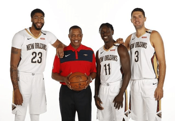 anthony davis jrue holiday new orleans pelicans