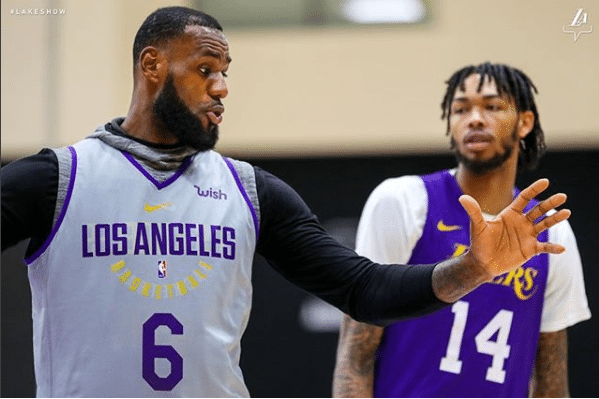lebron james brandon ingram