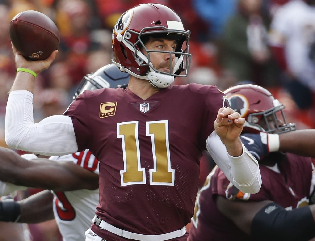 Alex Smith, quarterback do Washington Redskins