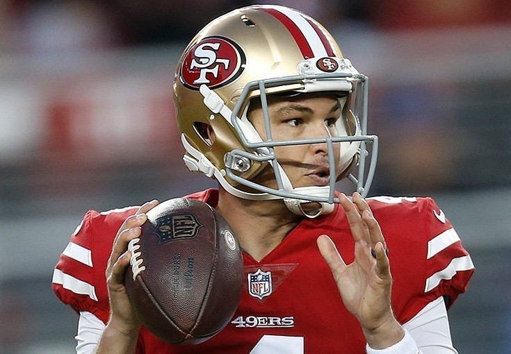 Nick Mullens, quarterback reserva do San Francisco 49ers