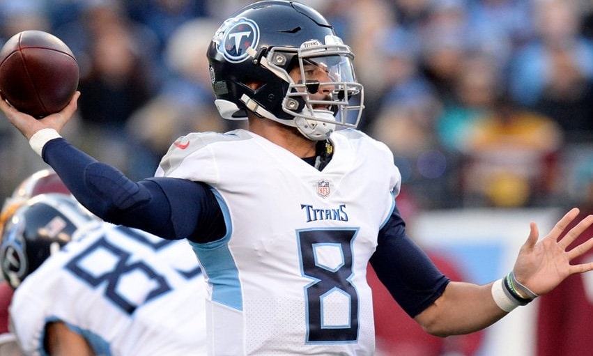 Marcus Mariota, quarterback do Tennessee Titans