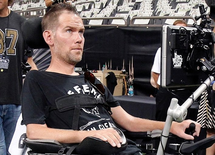 Steve Gleason, ex-special teamer do New Orleans Saints
