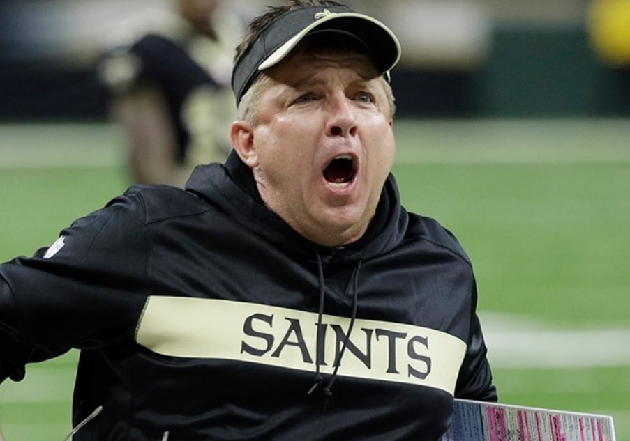 Sean Payton, head coach do New Orleans Saints