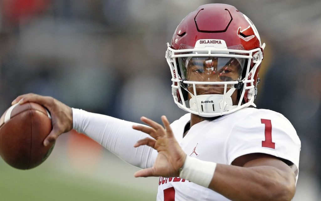 Kyler Murray, quarterback da Universidade de Oklahoma