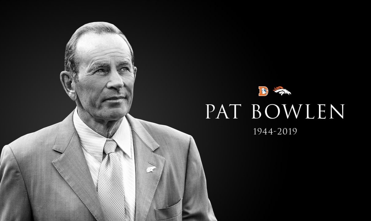 Pat Bowlen, proprietário do Denver Broncos, morre aos 75 anos de idade