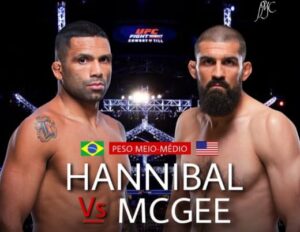 Claudio Hannibal x Court Mcgee – Dica, Palpite e Prognóstico – 22/05