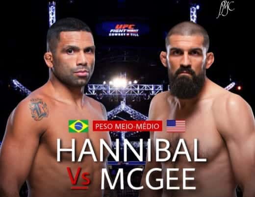 Claudio Hannibal x Court Mcgee &ndash; Dica, Palpite e Progn&oacute;stico &ndash; 22/05
