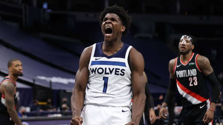 Anthony Edwards, do Minnessota Timberwolves, é finalista para calouro do ano 2020/21