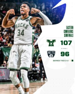 Bucks x Nets como aconteceu – resultado, destaque e reação