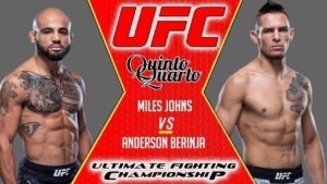 Miles Johns x Anderson dos Santos – Dica, palpite e prognóstico – 07/08