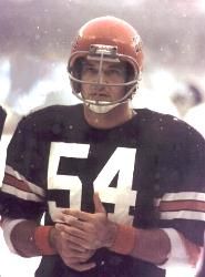 Bob Johnson com a camisa número 54