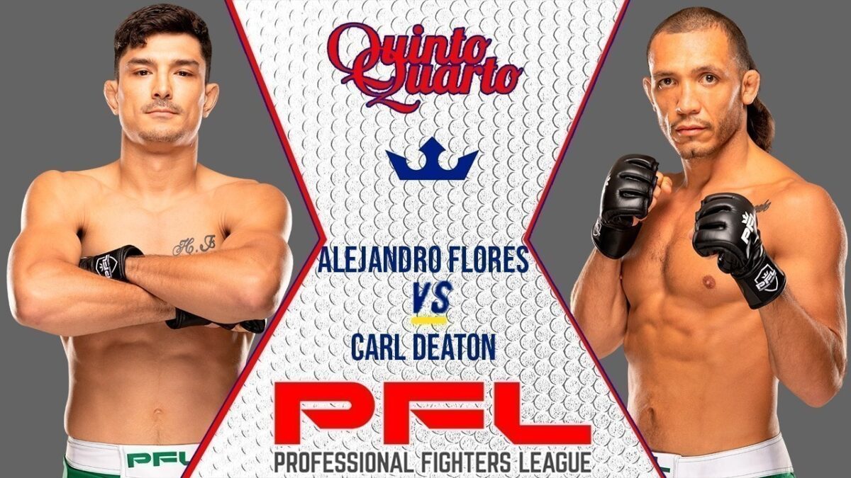 Alejandro Flores x Carl Deaton – Dica, palpite e prognóstico – 27/08 – PFL 9