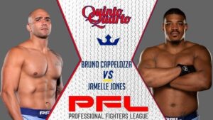 Bruno Cappelozza x Jamelle Jones – Dica, palpite e prognóstico – 19/08 – PFL 8