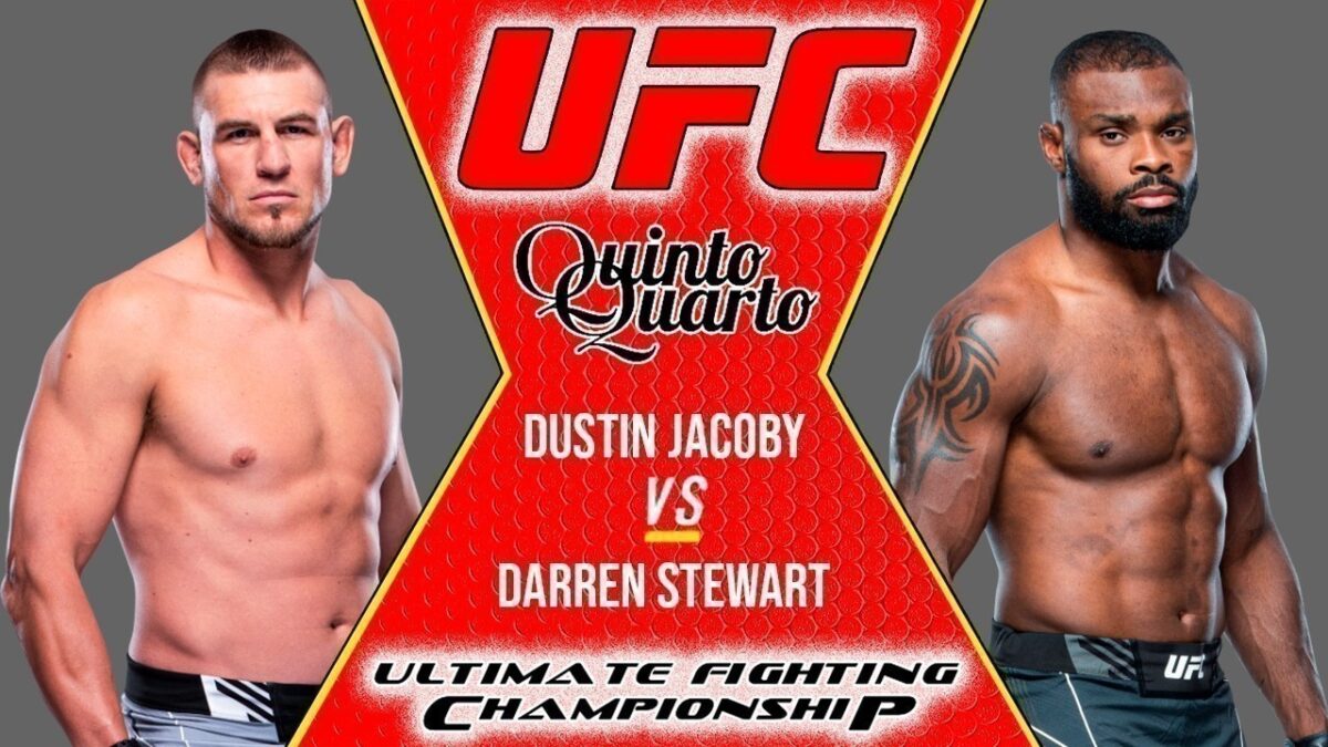Dustin Jacoby x Darren Stewart – Dicas, palpite e prognóstico – 27/08 – UFC Vegas 35