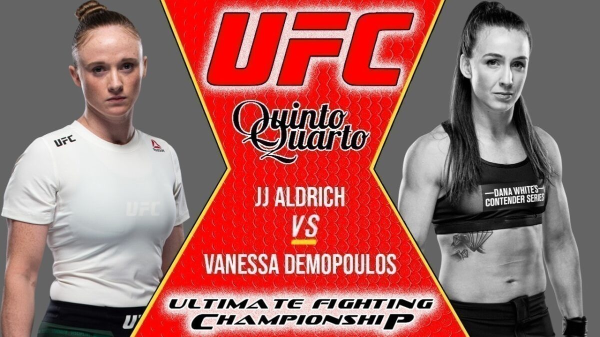 JJ Aldrich x Vanessa Demopoulos – Dica, palpite e prognóstico – 28/08 – UFC Vegas 35