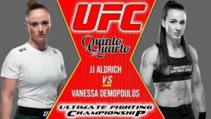 JJ Aldrich x Vanessa Demopoulos – Dica, palpite e prognóstico – 28/08 – UFC Vegas 35