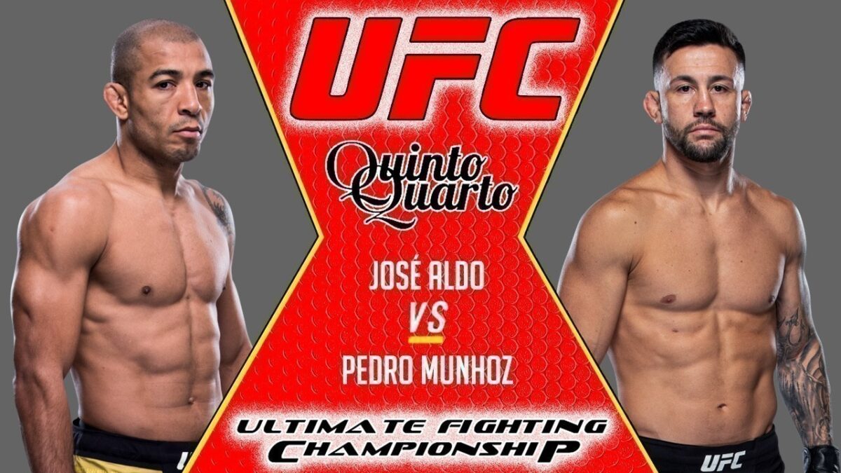 José Aldo x Pedro Munhoz – Dica, palpite e prognóstico – 07/08