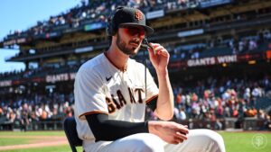 Kris Bryant, jogador adquirido pelos Giants em julho de 2021.