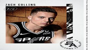 Zach Collins, Doug McDermott e Josh Primo são anunciados pelo San Antonio Spurs