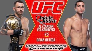 Alexander Volkanovski x Brian Ortega – Dica, palpite e prognóstico – 25/09 – UFC 266