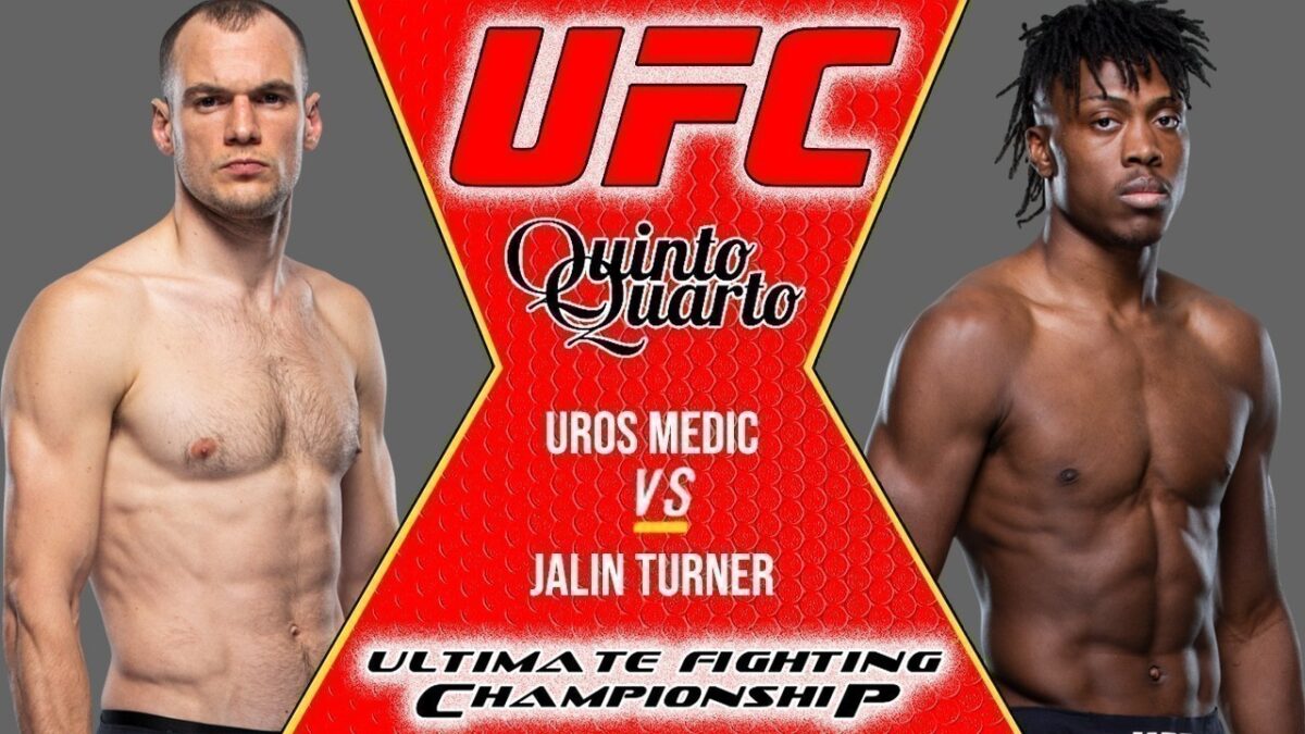 Uros Medic x Jalin Turner – Dica, palpite e prognóstico – 25/09 – UFC 266