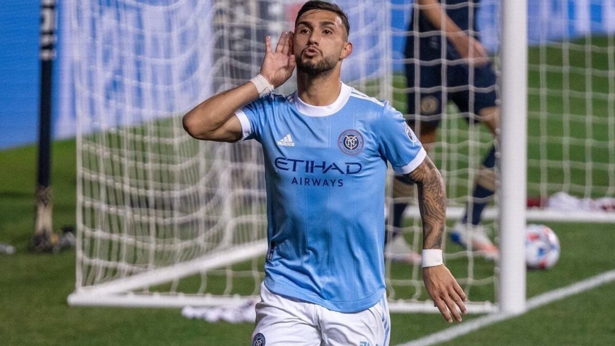 Atacante Valentín Castellanos é destaque pelo NYCFC na MLS