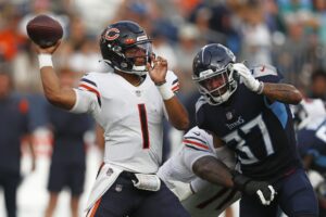 Justin Fields é o novo QB titular do Chicago Bears