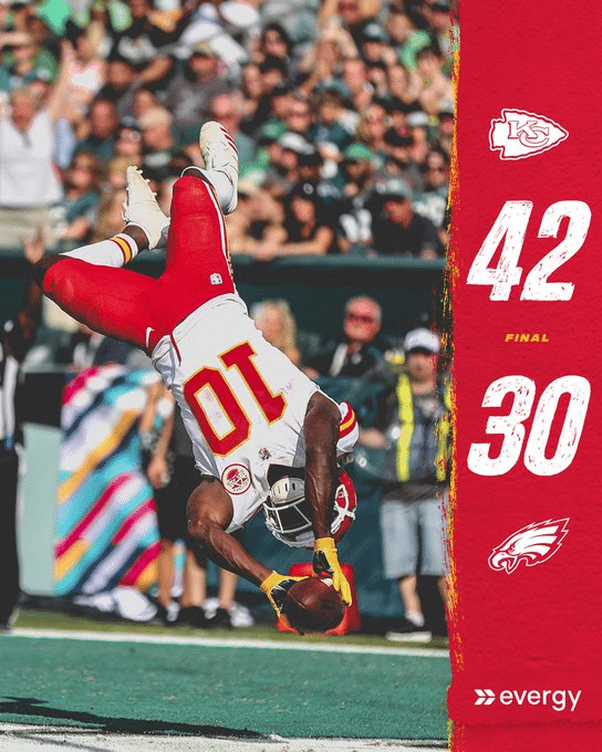 Philadelphia Eagles x Kansas City Chiefs como aconteceu – resultado, destaques e reação