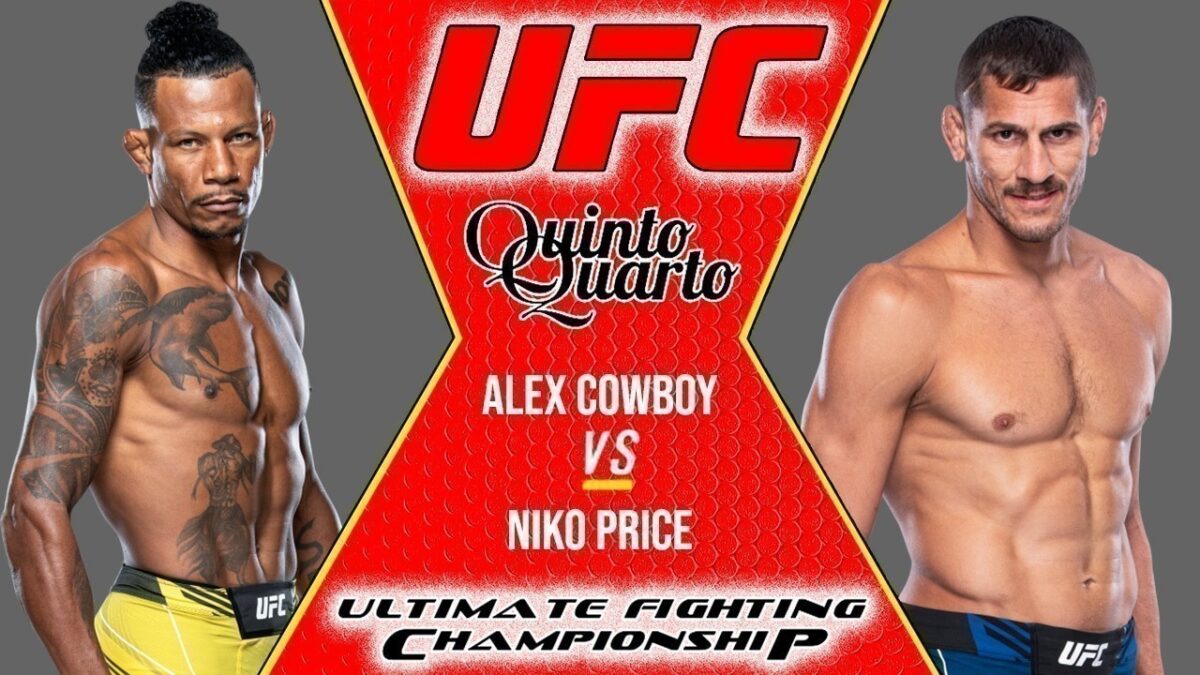 Alex Cowboy x Niko Price &ndash; Dicas, palpite e progn&oacute;stico &ndash; 02/10 &ndash; UFC Vegas 38