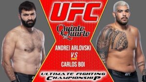 Andrei Arlovski x Carlos Boi – Dica, palpite e prognóstico – UFC Vegas 40 – 16/10