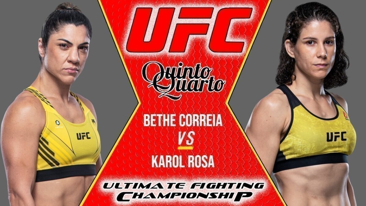 Bethe Correia x Karol Rosa – Dica, palpite e prognóstico – 02/10 – UFC Vegas 38