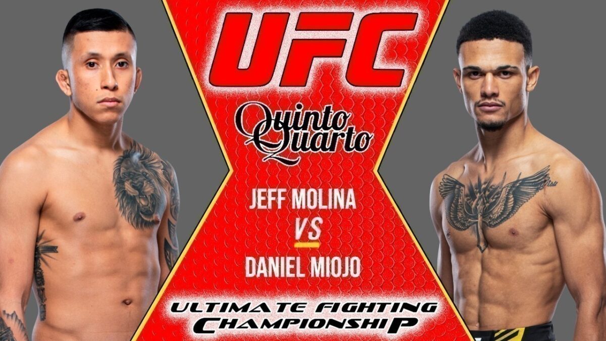 Jeff Molina x Daniel Miojo – Dica, palpite e prognóstico – 23/10 – UFC Vegas 41