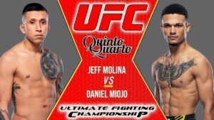 Jeff Molina x Daniel Miojo – Dica, palpite e prognóstico – 23/10 – UFC Vegas 41