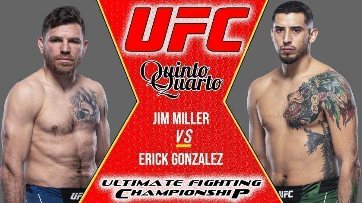 Jim Miller x Erick Gonzalez – Dica, palpite e prognóstico – 16/10 – UFC Vegas 40