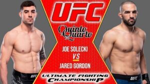 Joe Solecki x Jared Gordon – Dica, palpite e prognóstico – 02/10 – UFC Vegas 38
