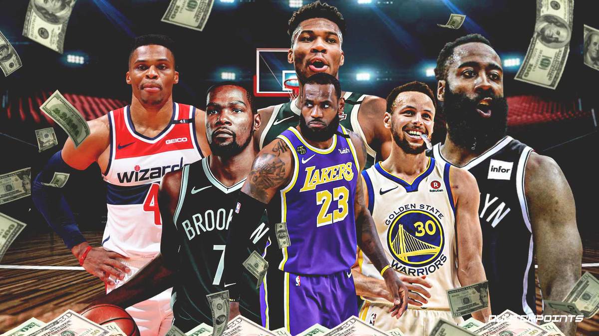 Top 10 maiores salários da NBA 2021/22