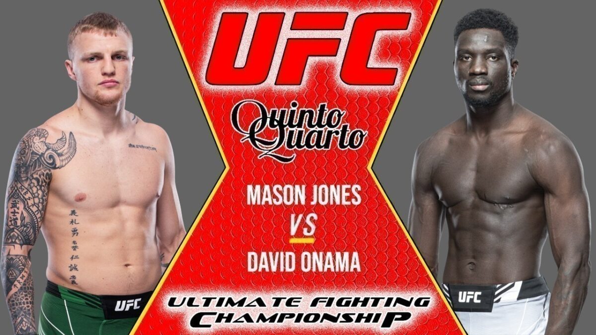 Mason Jones x David Onama – Dica, palpite e prognóstico – 23/10 – UFC Vegas 41