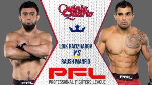 Loik Radzhabov x Raush Manfio – Dica, palpite e prognóstico – 27/10 – PFL (Finais)