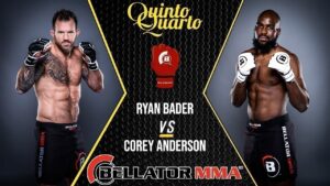 Ryan Bader x Corey Anderson – Dica, palpite e prognóstico – 16/10 – Bellator 268