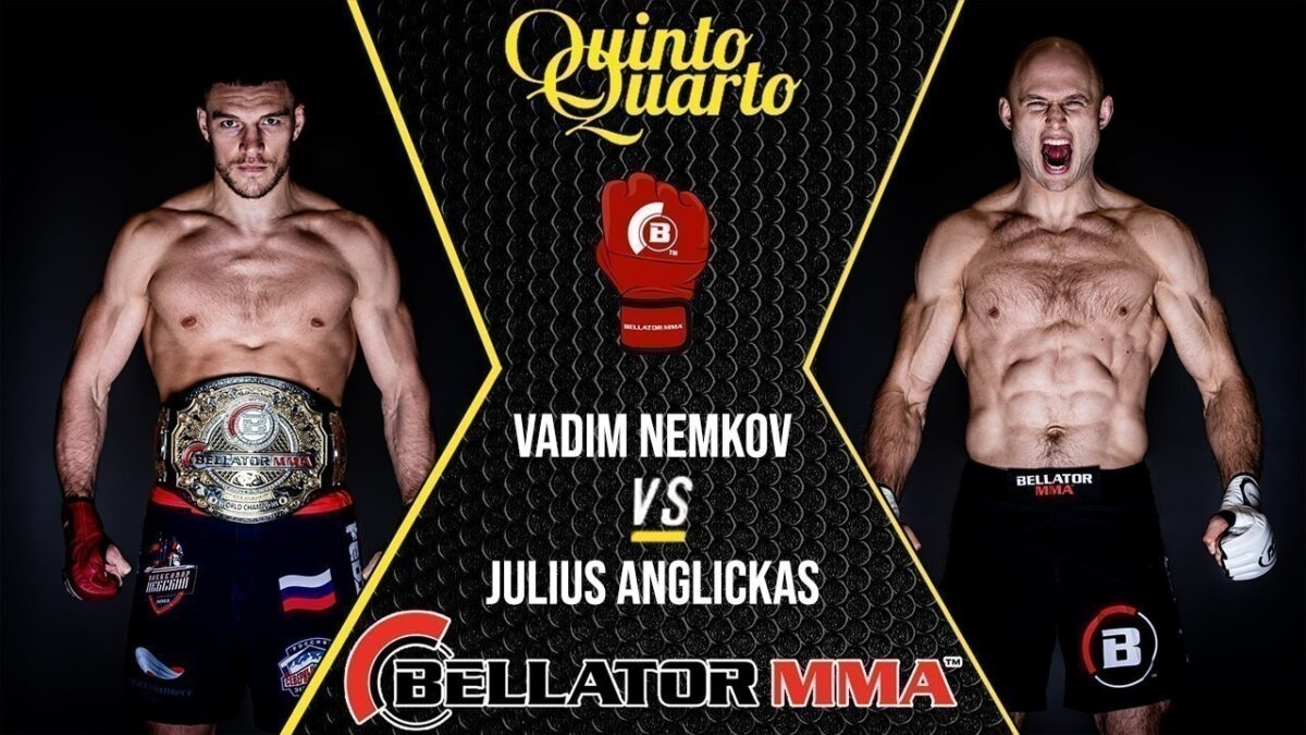 Vadim Nemkov x Julius Anglickas – Dica, palpite e prognóstico – 16/10 – Bellator 268